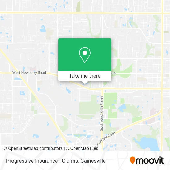 Progressive Insurance - Claims map