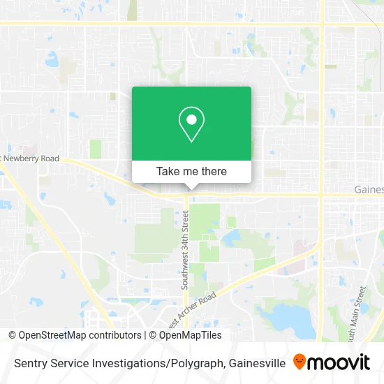 Sentry Service Investigations / Polygraph map