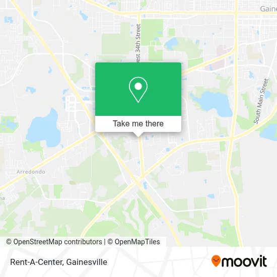Rent-A-Center map