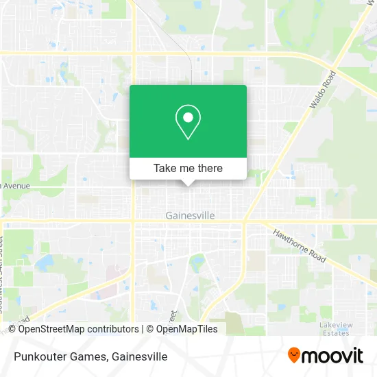 Punkouter Games map