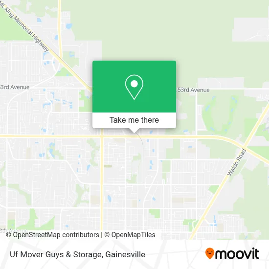 Uf Mover Guys & Storage map