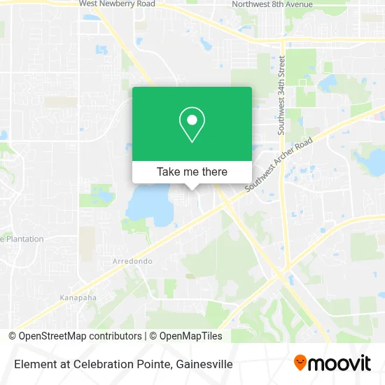 Element at Celebration Pointe map