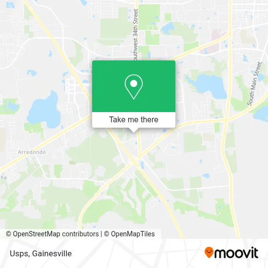 Usps map