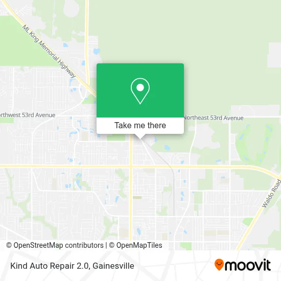 Kind Auto Repair 2.0 map