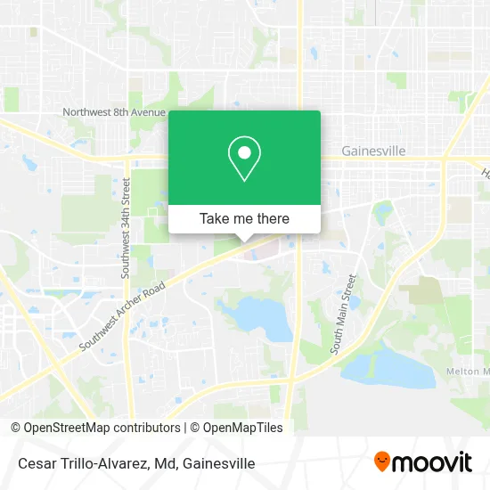 Cesar Trillo-Alvarez, Md map