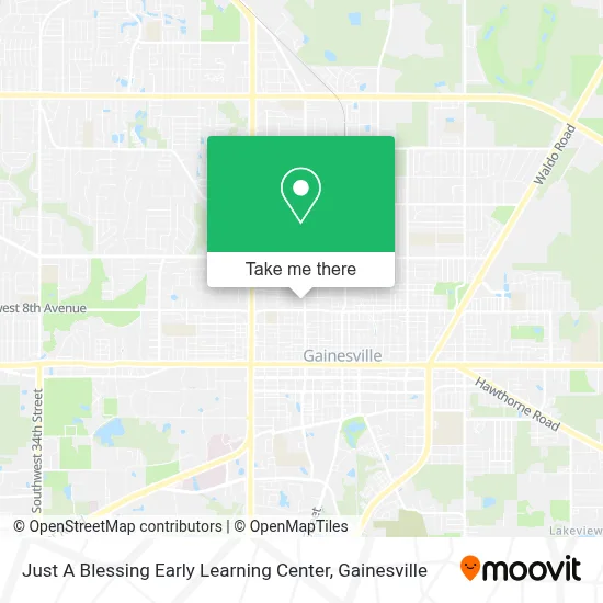 Just A Blessing Early Learning Center map