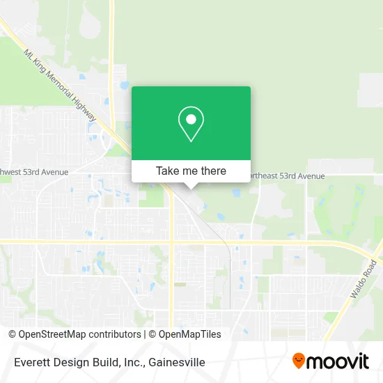 Everett Design Build, Inc. map