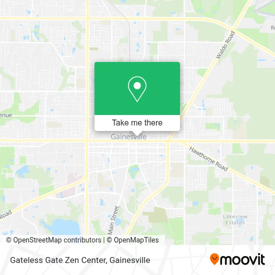 Gateless Gate Zen Center map