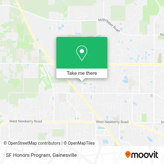 SF Honors Program map