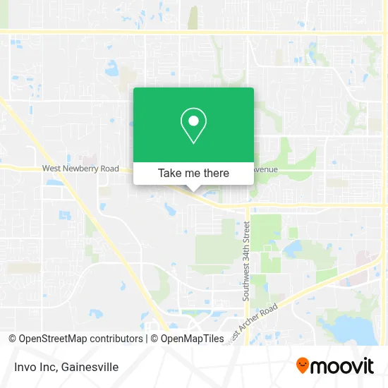 Invo Inc map