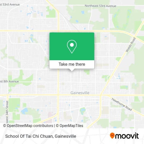 School Of Tai Chi Chuan map