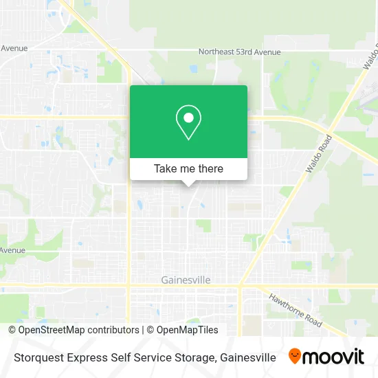 Storquest Express Self Service Storage map
