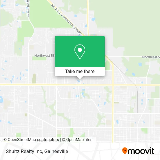 Shultz Realty Inc map