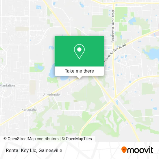 Rental Key Llc map