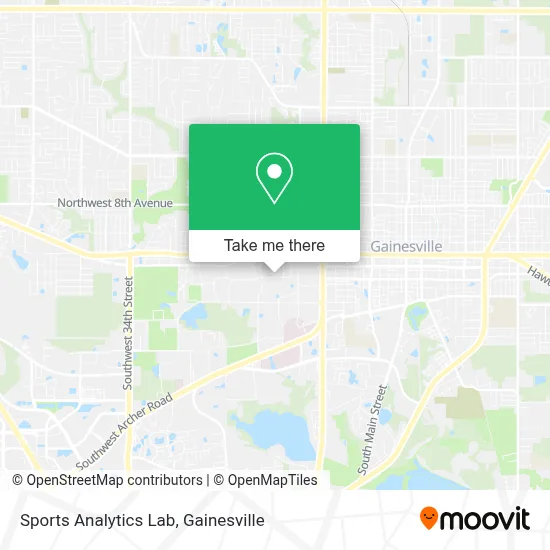 Sports Analytics Lab map
