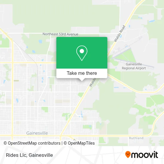 Rides Llc map