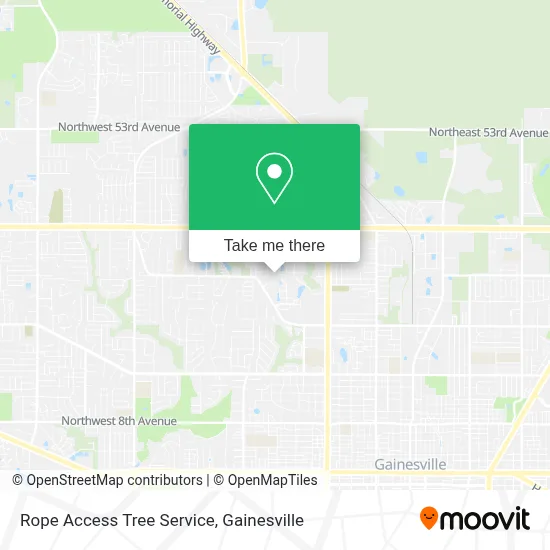 Rope Access Tree Service map