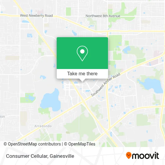 Consumer Cellular map