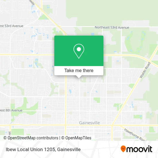 Ibew Local Union 1205 map