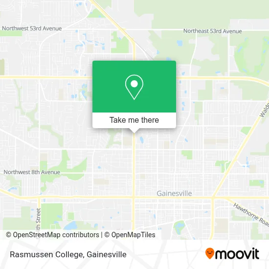 Rasmussen College map