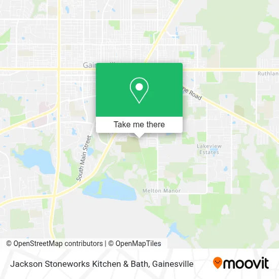 Jackson Stoneworks Kitchen & Bath map