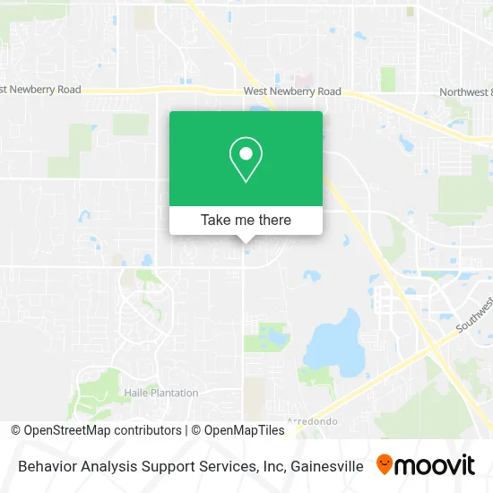 Behavior Analysis Support Services, Inc map