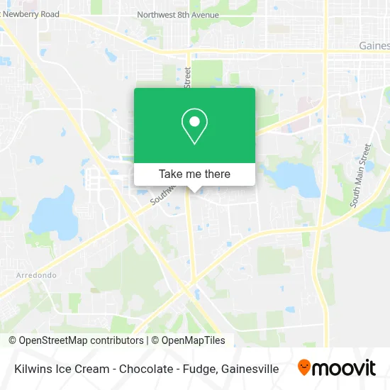 Kilwins Ice Cream - Chocolate - Fudge map