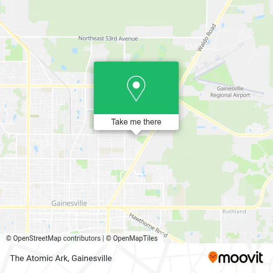 The Atomic Ark map