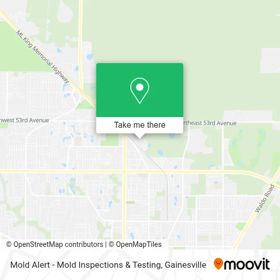 Mold Alert - Mold Inspections & Testing map