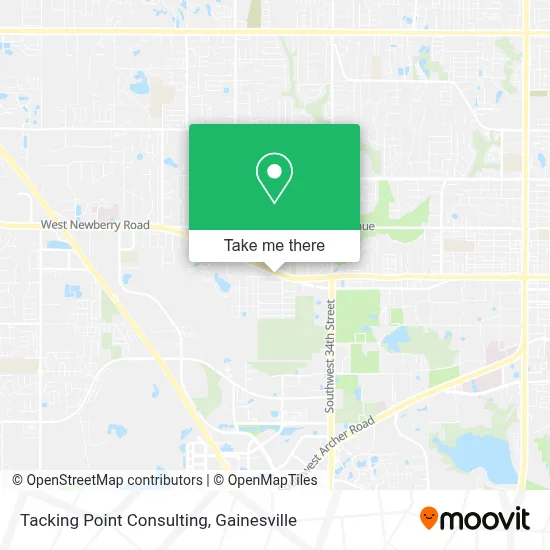 Tacking Point Consulting map