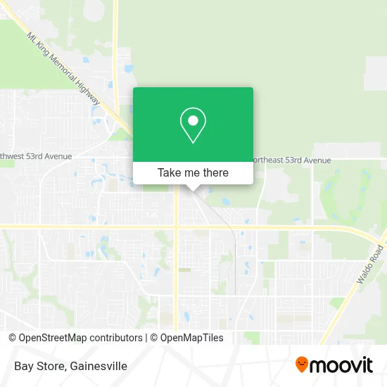 Bay Store map