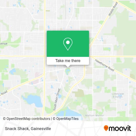 Snack Shack map