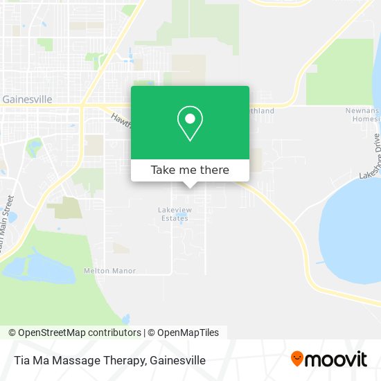 Mapa de Tia Ma Massage Therapy