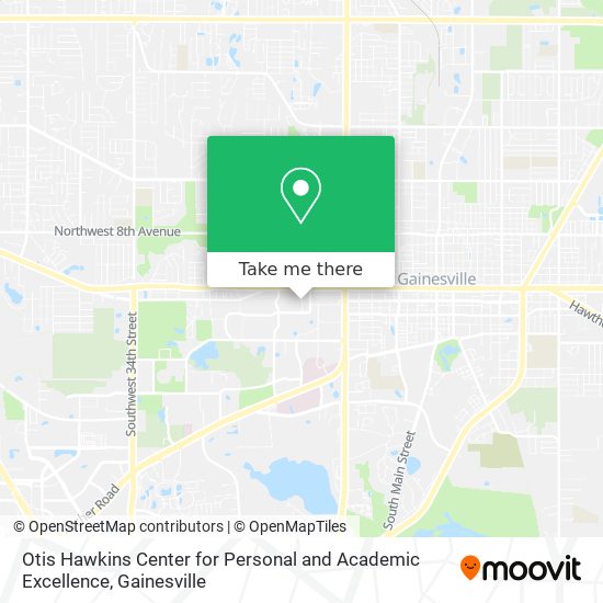 Mapa de Otis Hawkins Center for Personal and Academic Excellence
