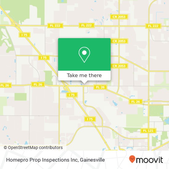 Mapa de Homepro Prop Inspections Inc