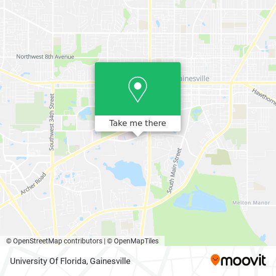 Mapa de University Of Florida