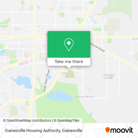 Mapa de Gainesville Housing Authority