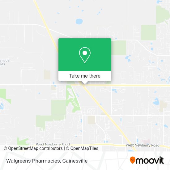 Walgreens Pharmacies map