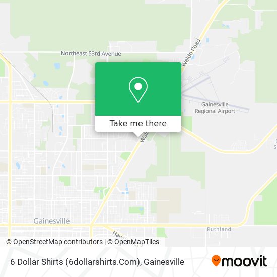 Mapa de 6 Dollar Shirts (6dollarshirts.Com)