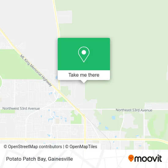 Potato Patch Bay map