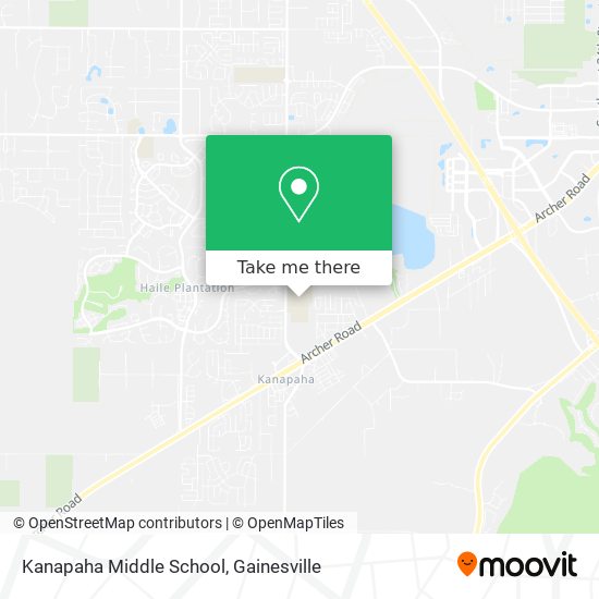 Mapa de Kanapaha Middle School