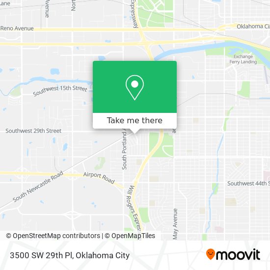 3500 SW 29th Pl map