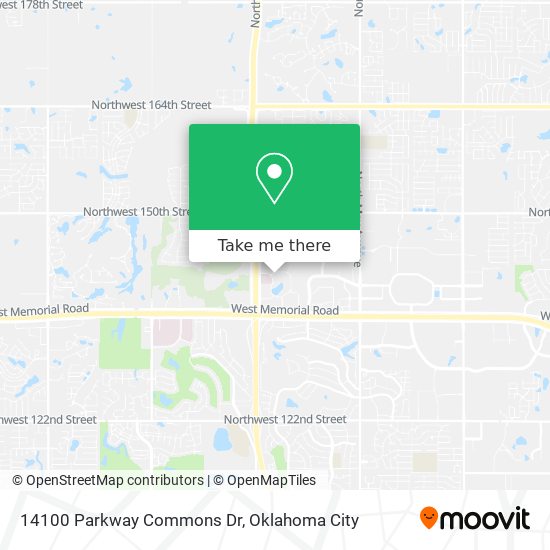 14100 Parkway Commons Dr map
