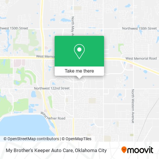 My Brother's Keeper Auto Care map