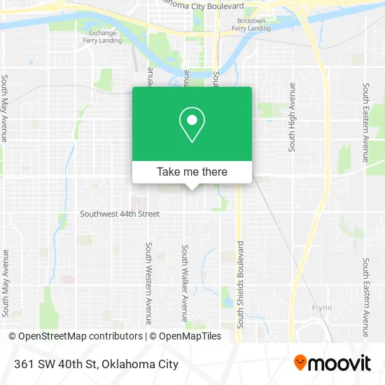 361 SW 40th St map