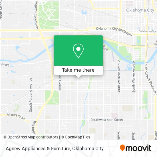Mapa de Agnew Appliances & Furniture