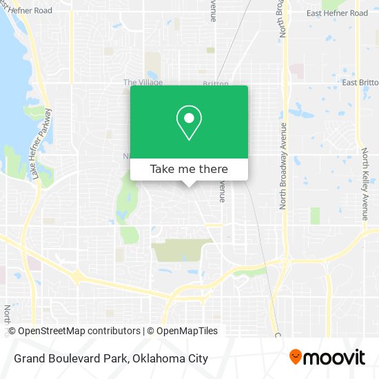 Mapa de Grand Boulevard Park