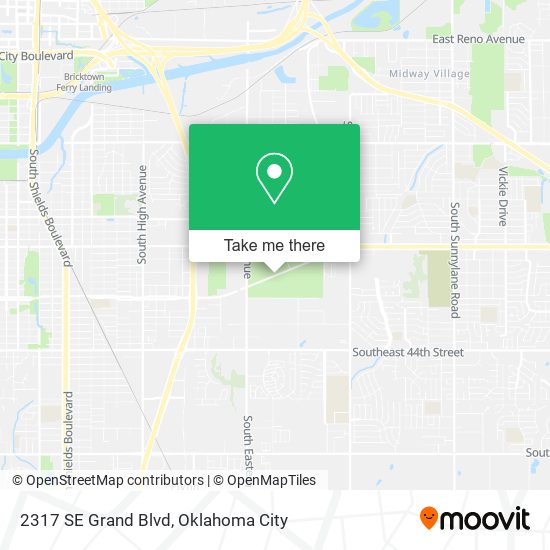 Mapa de 2317 SE Grand Blvd