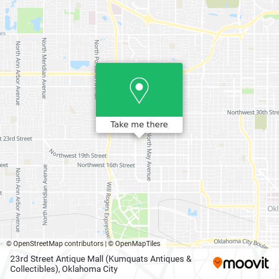 23rd Street Antique Mall (Kumquats Antiques & Collectibles) map