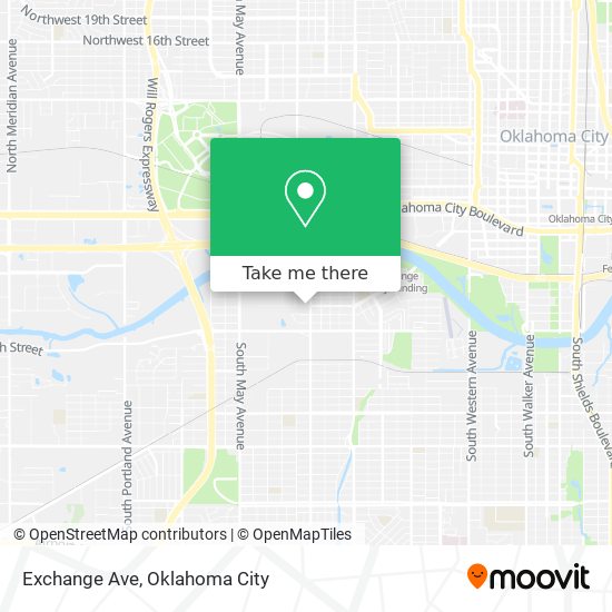 Mapa de Exchange Ave